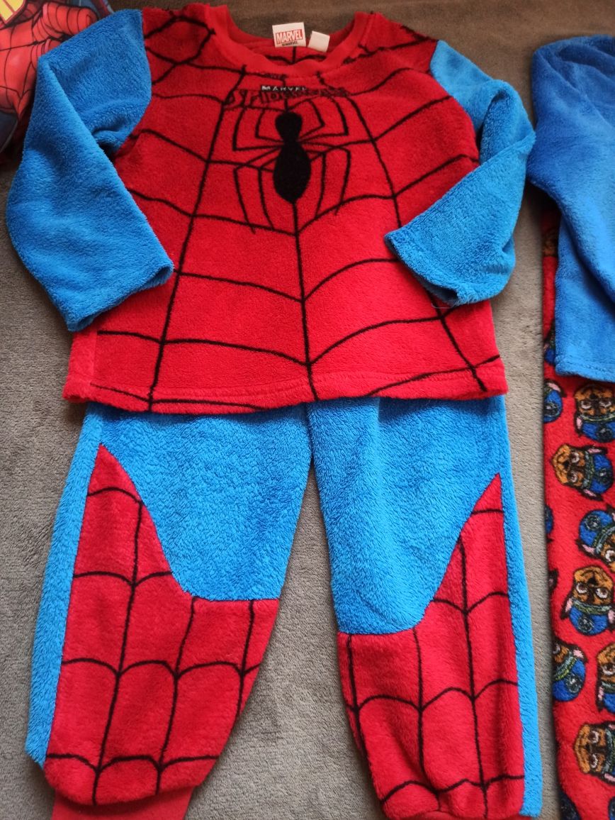 Piżama komplet spider man oraz psi patrol