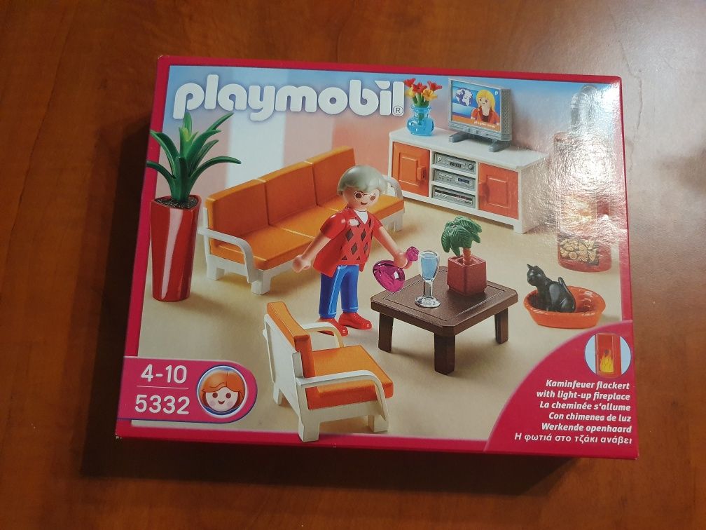 Playmobil 5332 Przytulny Pokój Dzienny Duży dom prezent klocki