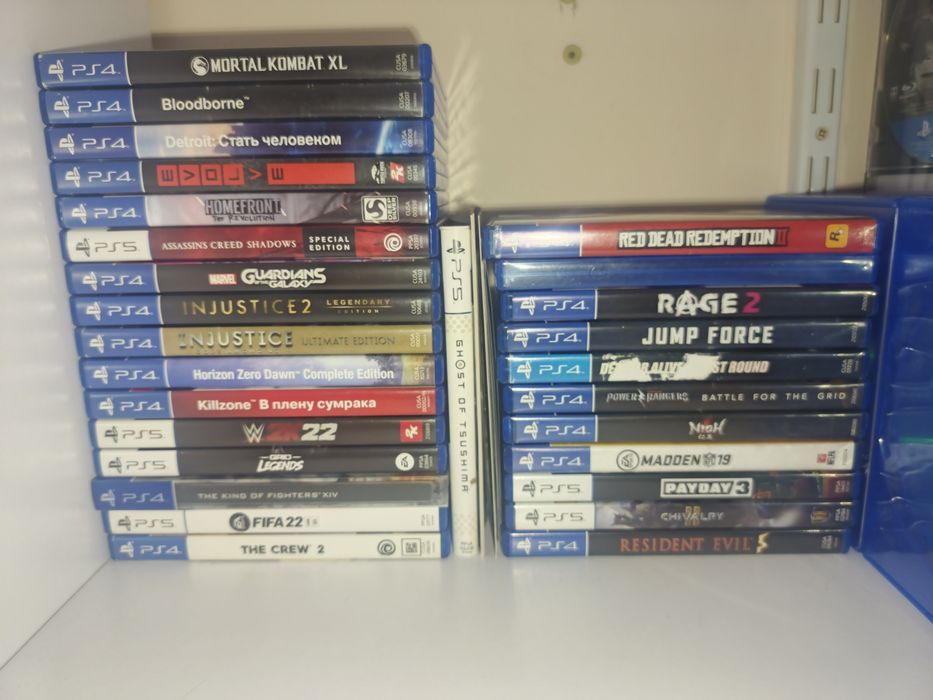 Игры/диски/плейстейшен 4-5/PlayStation 4-5/ігри/приставки