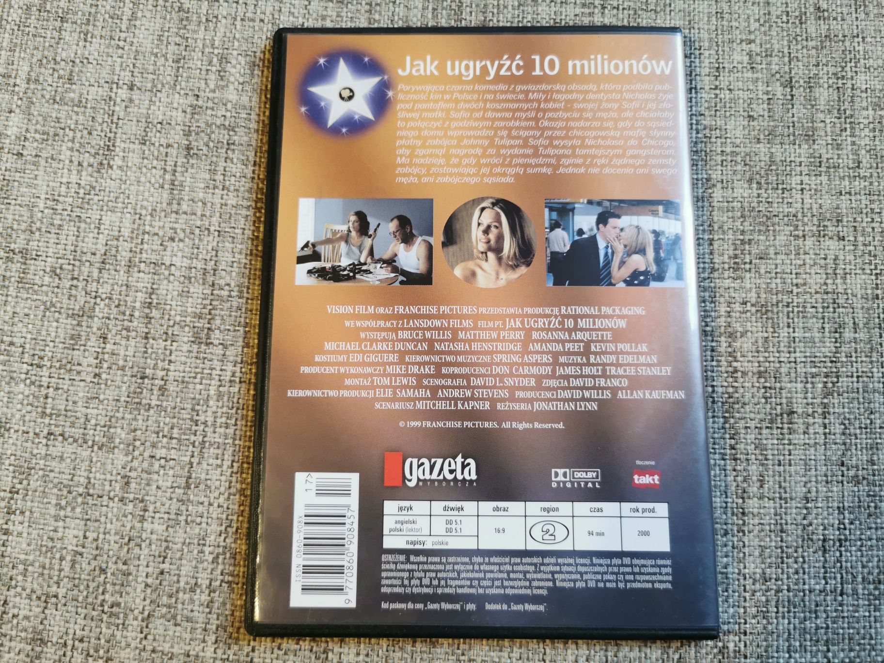 Film DVD - Jak ugryźć 10 milionów