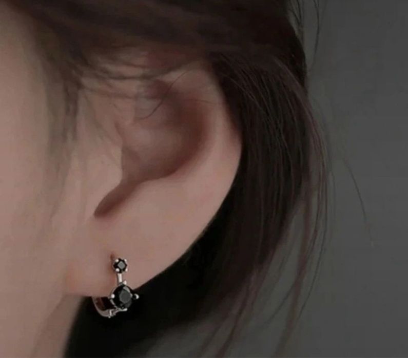 Srebrne nowe kolczyki 925