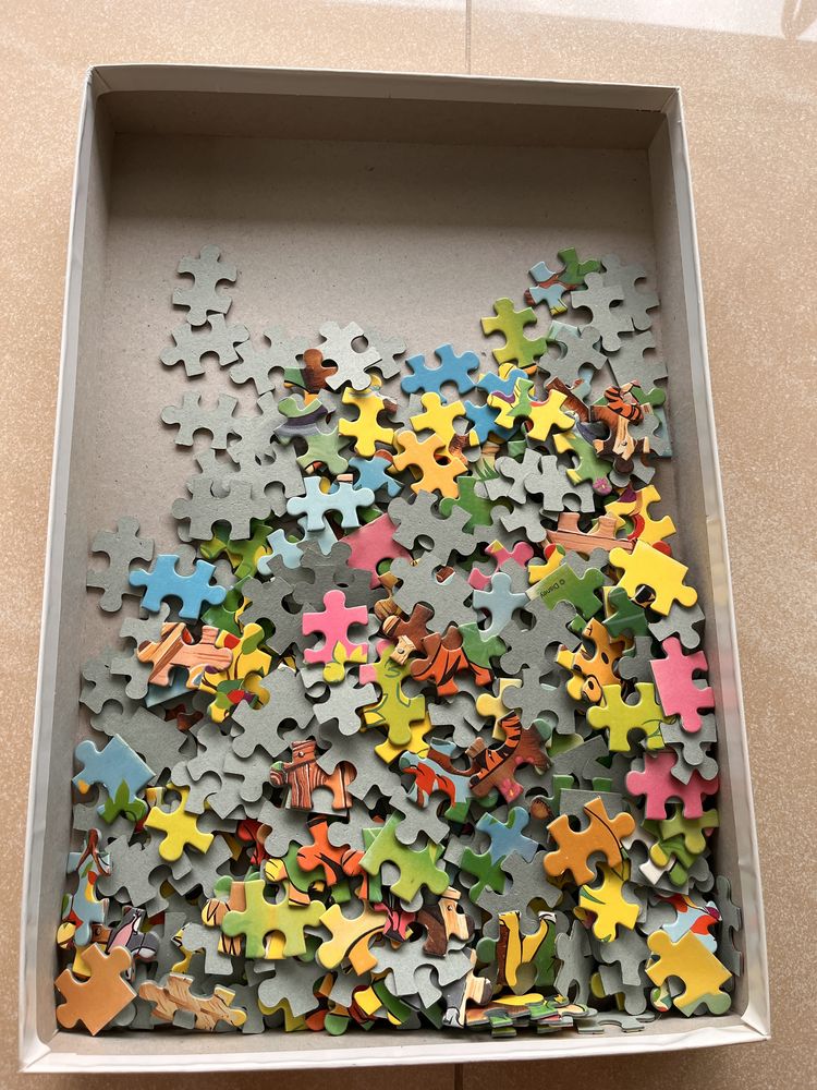 Puzzle trefl kubus puchatek