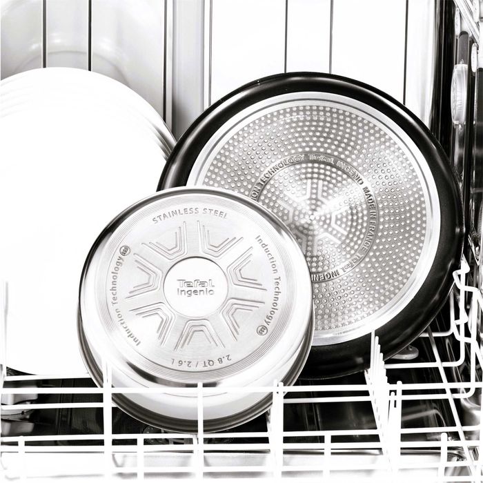 6-elementowy zestaw patelni TEFAL Ingenio COOK EAT z odłączaną rączką