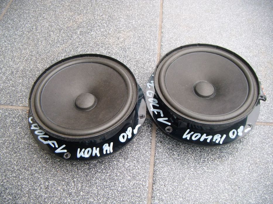 vw golf V  kombi 08r głośniki w drzwi tył komplet  1km035454b