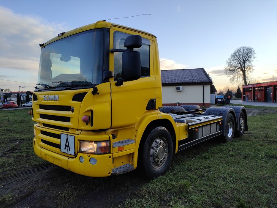 Scania P360 asenizacyjny rama do zabudowy