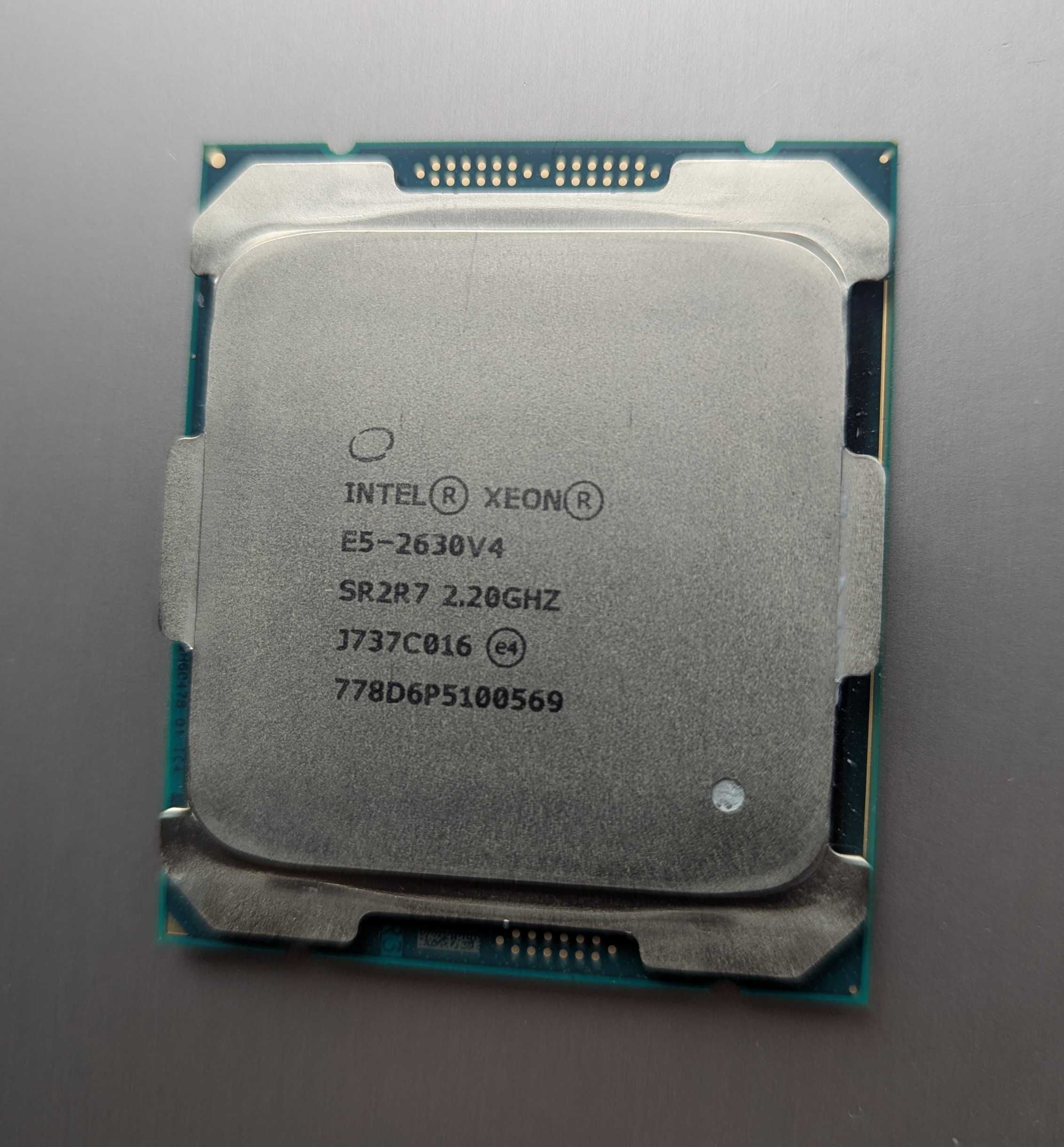 Процесори Xeon E5 2630 10 ядер 20 потоків V4 на сокет 2011-3