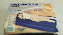 Cama insuflável individual campismo
