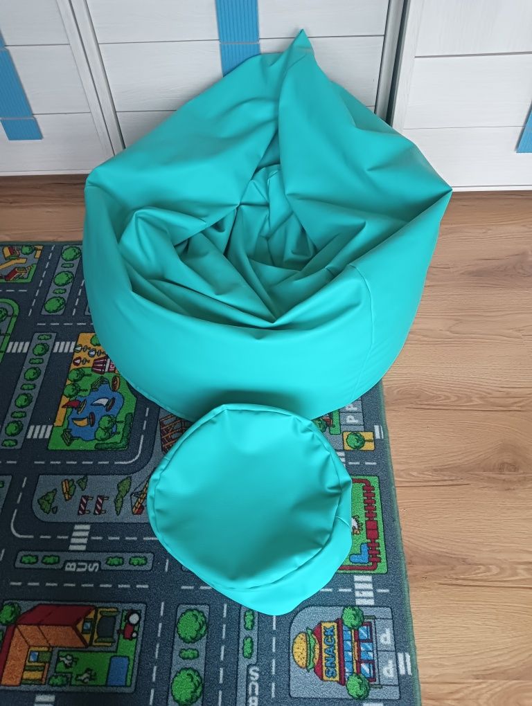 Pufa worek kolor zielony