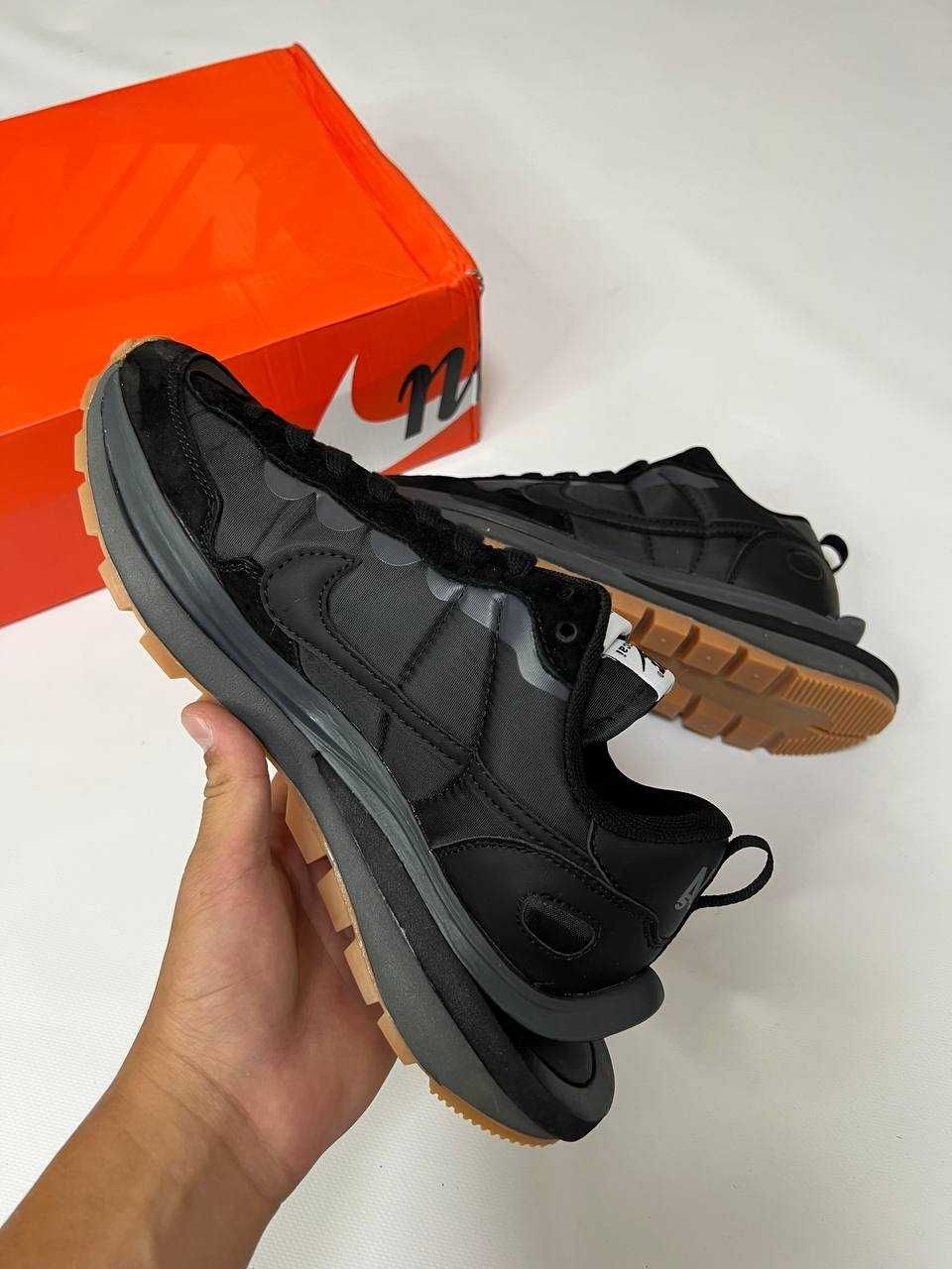 Кроссовки Nike Vaporwaffle Sacai Black Gum ОРИГИНАЛ Торг