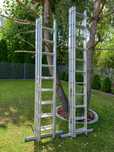 Drabina Aluminiowa 3x11  KRAUSE stan SUPER