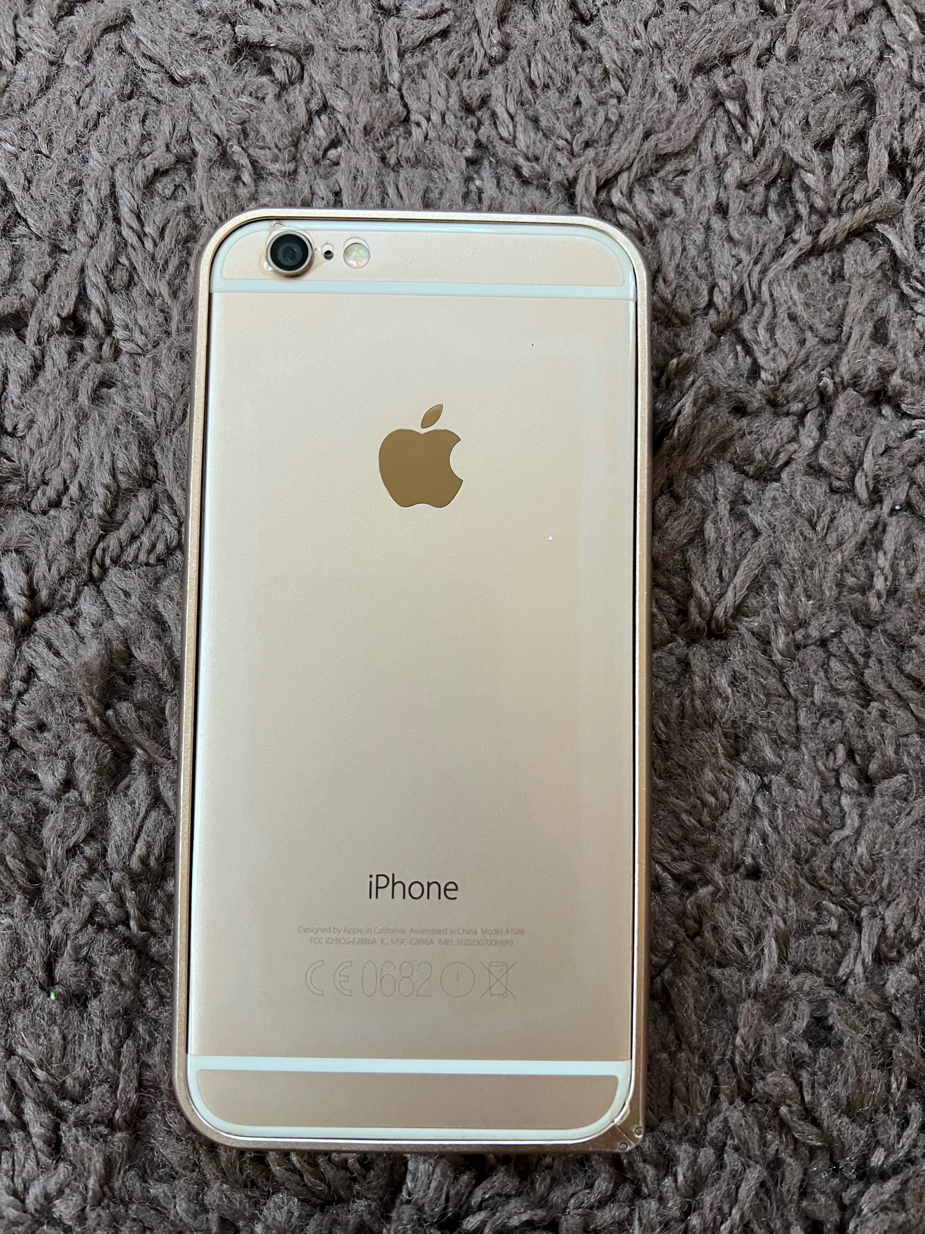 iPhone 6 16gb neverlock Gold в відмінному стані