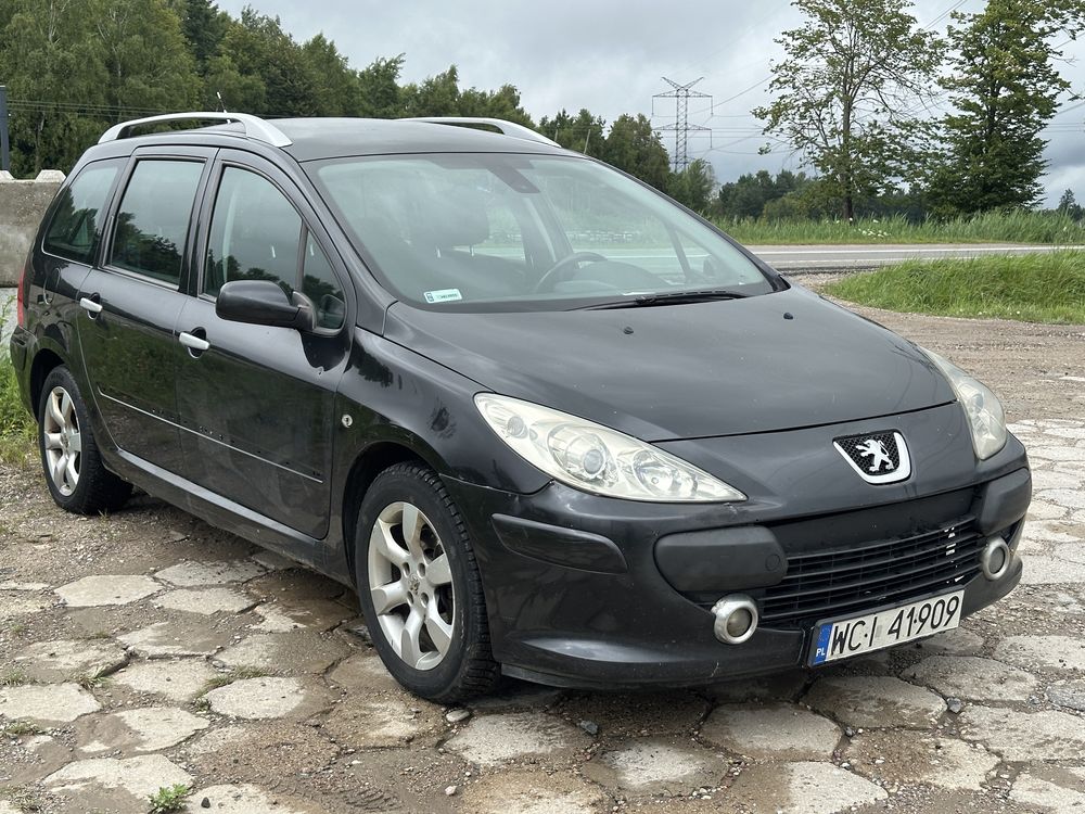 Peugeot 307SW 2005r. 1.6 benzyna, Alufelgi, sprawny, 7 os