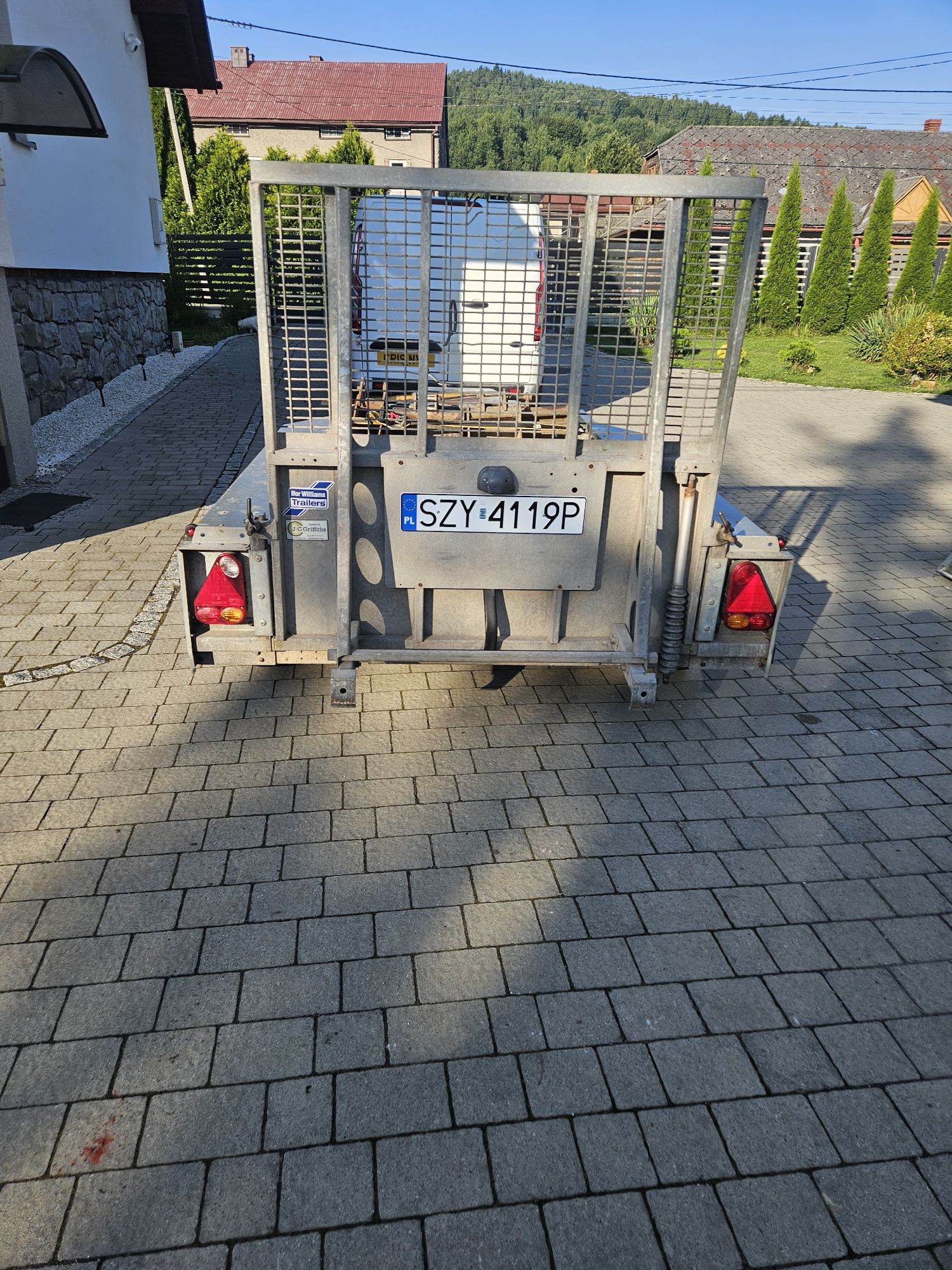 Przyczepa pod koparke wiliams gx85
