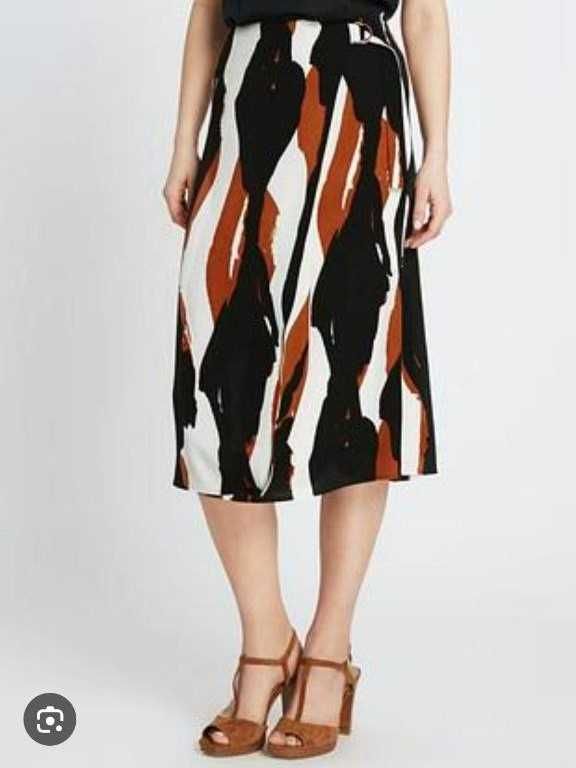 Юбка на запах длинны миди из вискозы m&s collection.