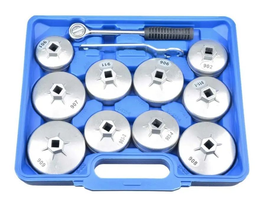 Conjunto Chaves Filtro Óleo Universal Multimarcas - 23 Peças