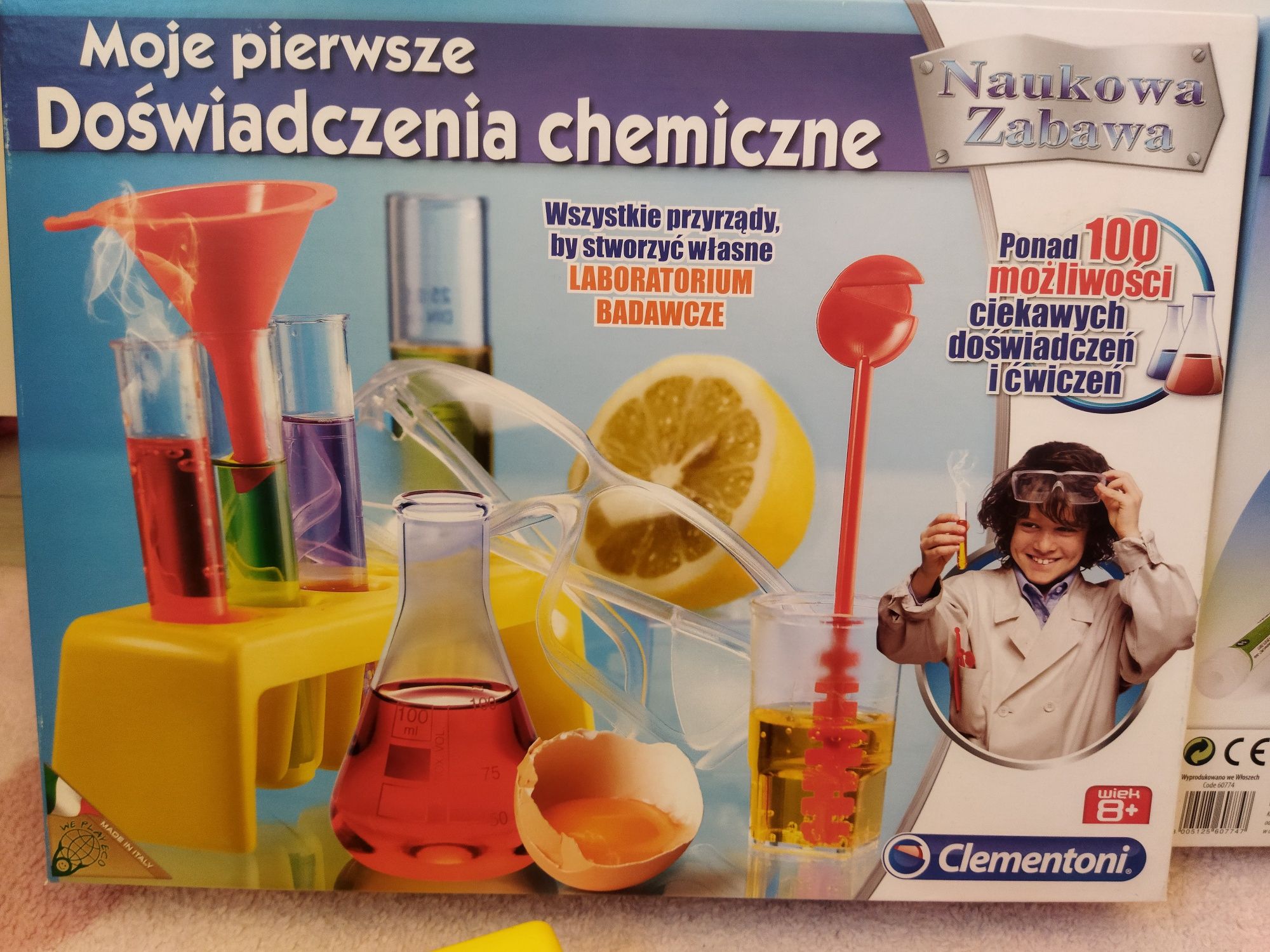 Doświadczenia chemiczne Clementoni