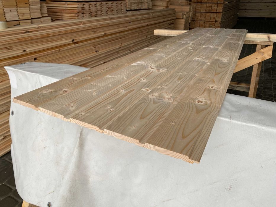 Дошка на підлогу Фальшбрус Вагонка Терасна дошка  Блок хаус Планкен