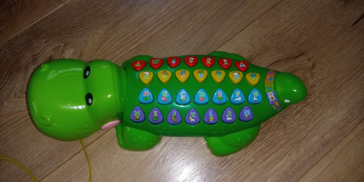 Aligator edukator zabawka interaktywna jak nowa