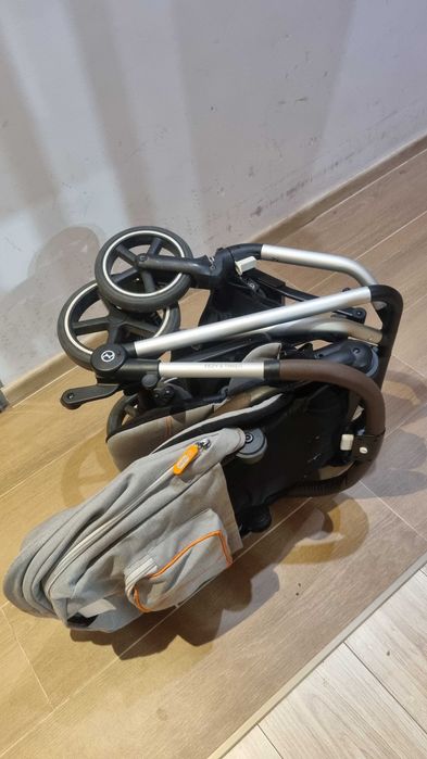 Cybex Eezy S Twist +2 Lava Grey + półspiworek – stan bdb
