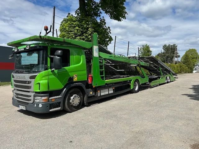 Scania P440 LOHR  Scania P440 LOHR euro 5 autotransporter lohr lora 2013 r