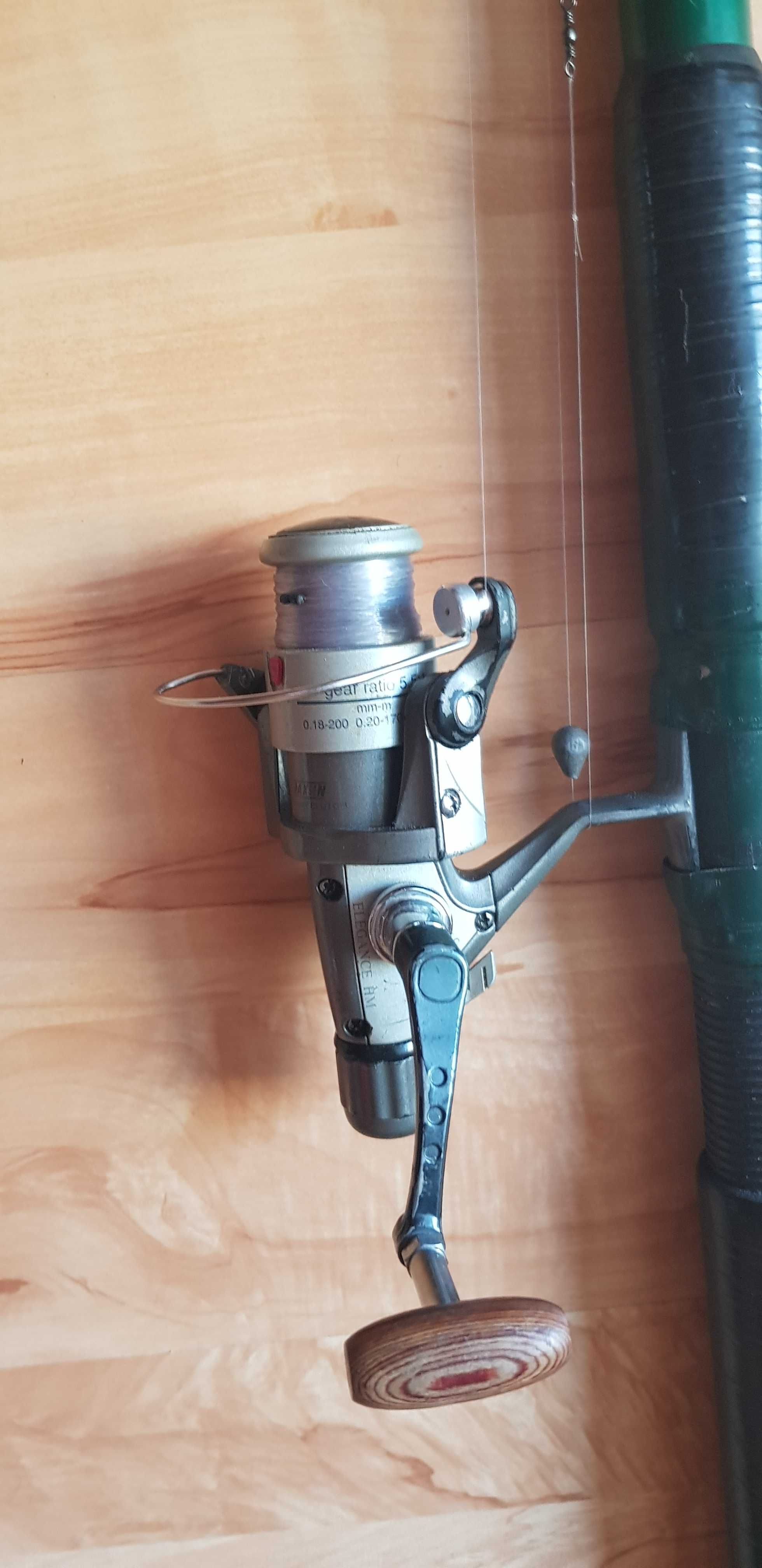 Wędka Mikado  Scorpio 4500 + kołowrotek Jaxon Elegance HM 100