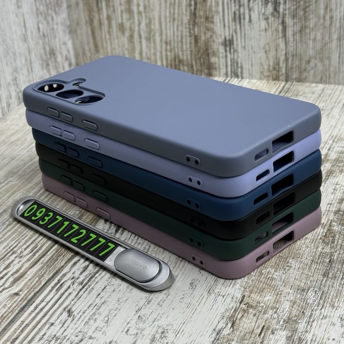Чехол Wave Silicone Cover на Samsung S24 FE