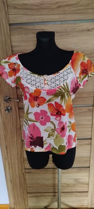 Bluzeczka damska letnia rozm 38 (M)