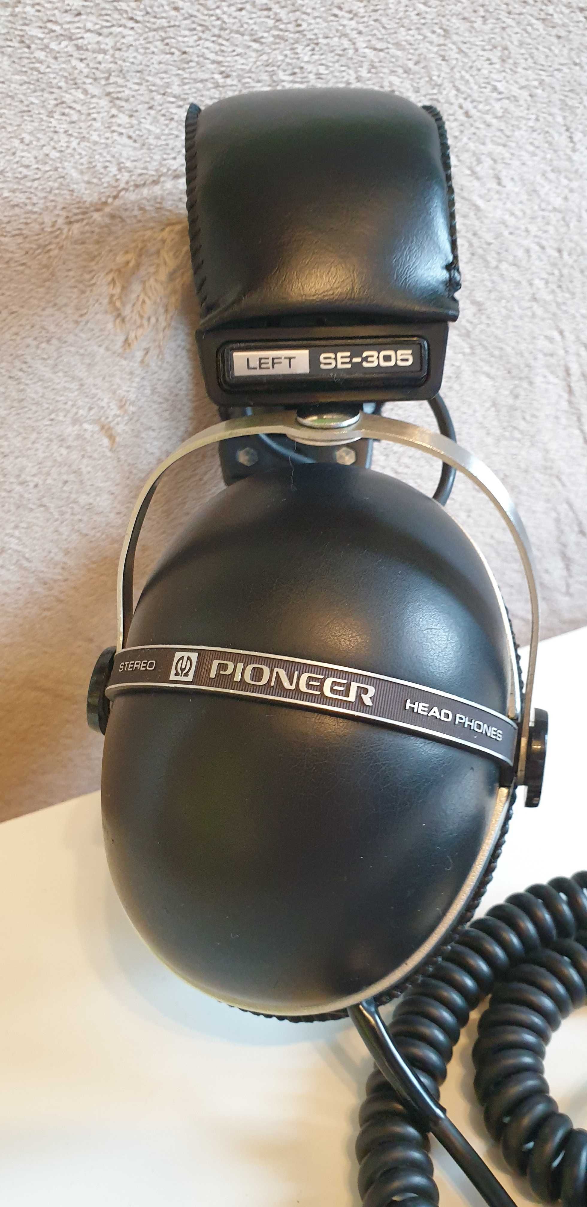Pioneer SE-305, słuchawki vintage retro