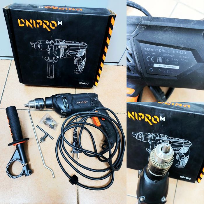 Дриль ударний Dnipro-M  HD-120