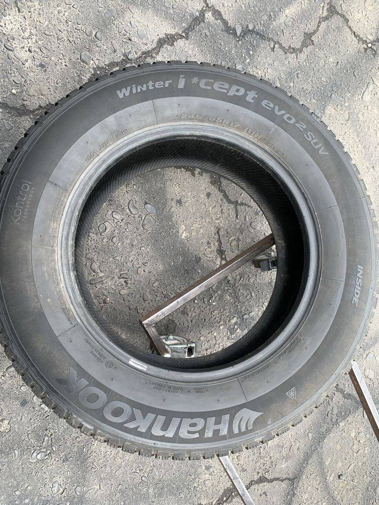 Шини 245/65 R17 Hankook 6,5 мм 245 65 17