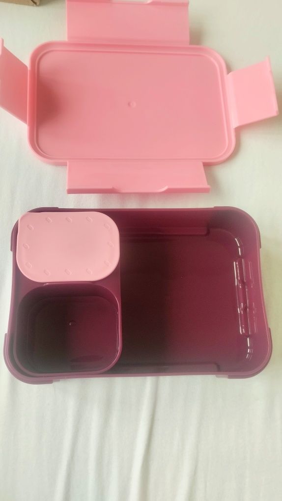 Sniadaniówka vesperbox różów fioletowa pojemnik do szkoły lunch