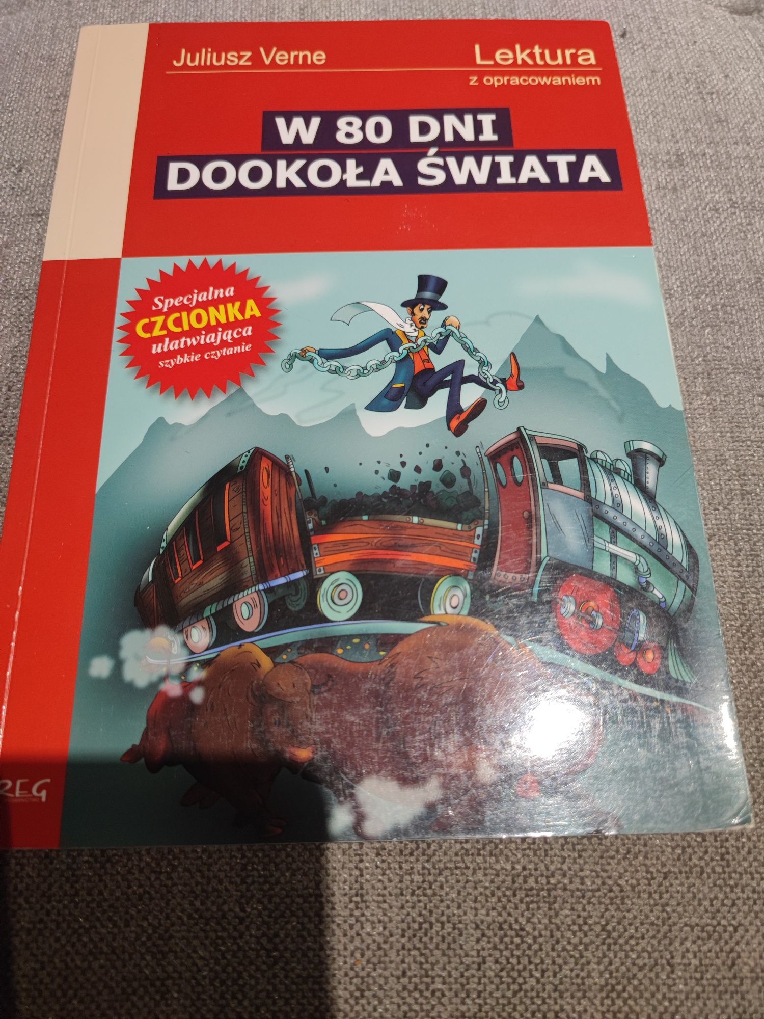 W 80 dni dookoła świata Juliusz Verne lektura z opracowaniem GREG