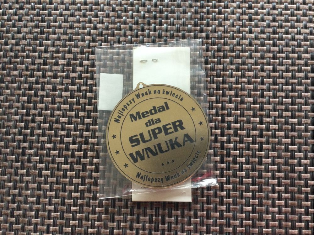 Medal dla Super Wnuka