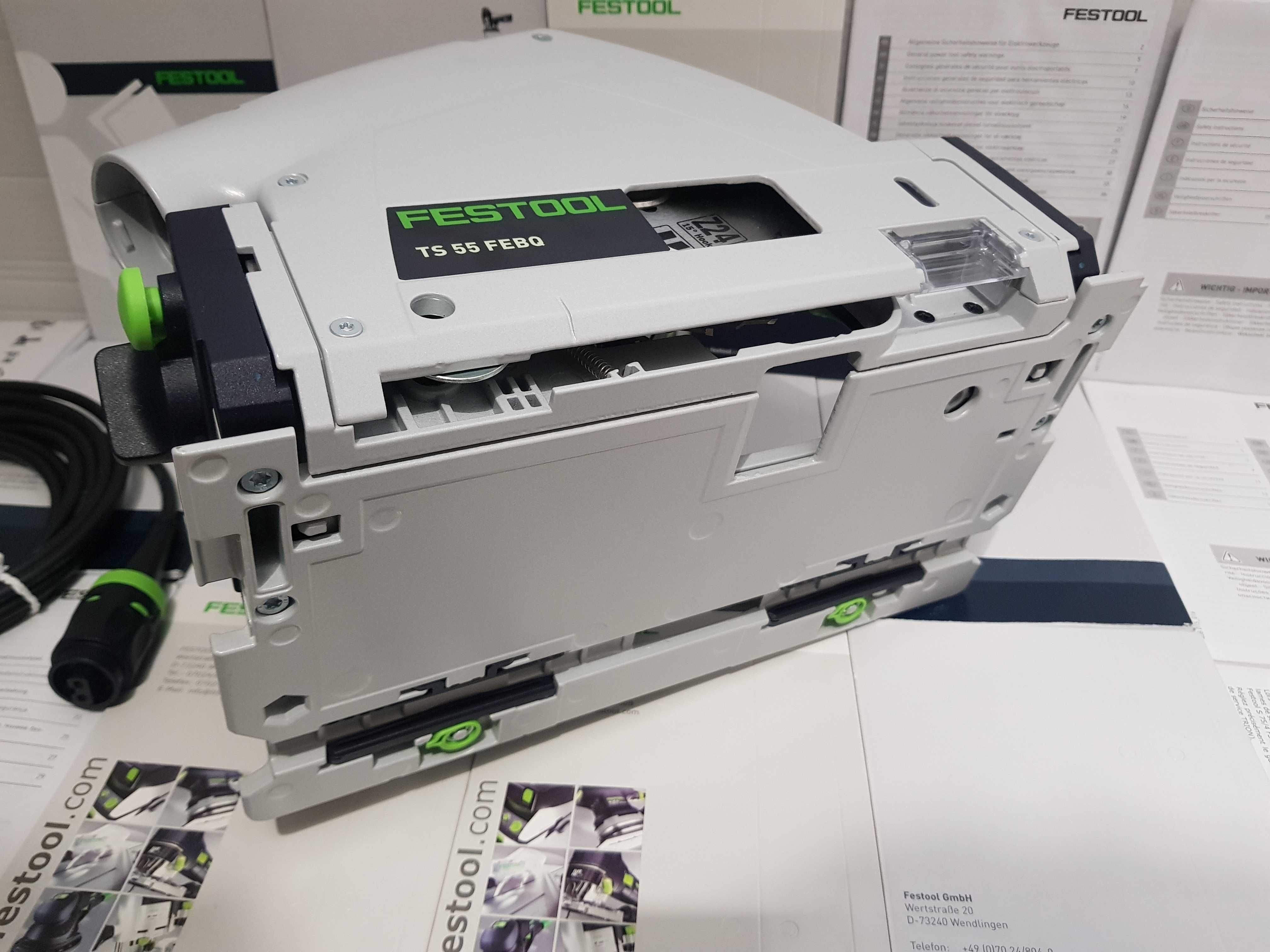 FESTOOL TS 55 FEBQ pila pilarka 1200w regulacja Nowa