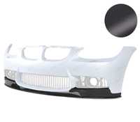 SPOILER LIP DIANTEIRO PARA BMW E90 E91 E92 E93 LOOK M3 PRETO MATE