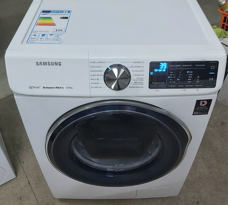 Стиральная машина Самсунг Samsung WW6800 WW8TM642OPW 8кг А+++ Wi-Fi