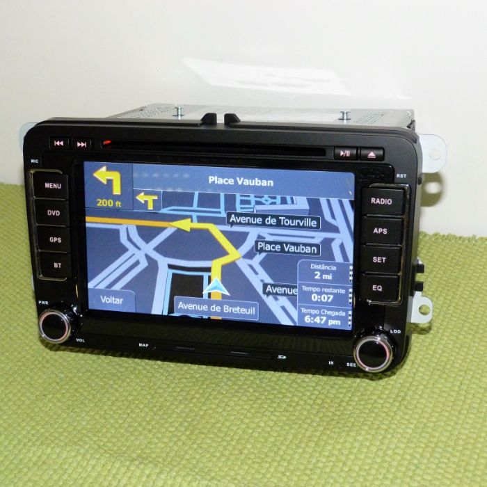 Rádio DVD para VW Golf, Skoda e Seat - GPS