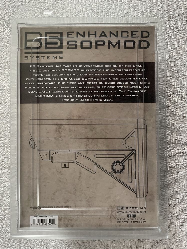 Kolba do AR15 marki B5 model SOPMOD Enhanced Nowa