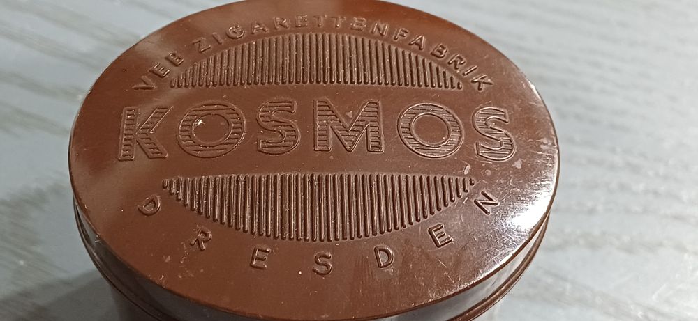 Vintage bakelitowe opakowanie KOSMOS jak na zdjęciach lata 50-60