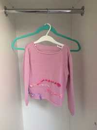 Sweterek różowy Zara