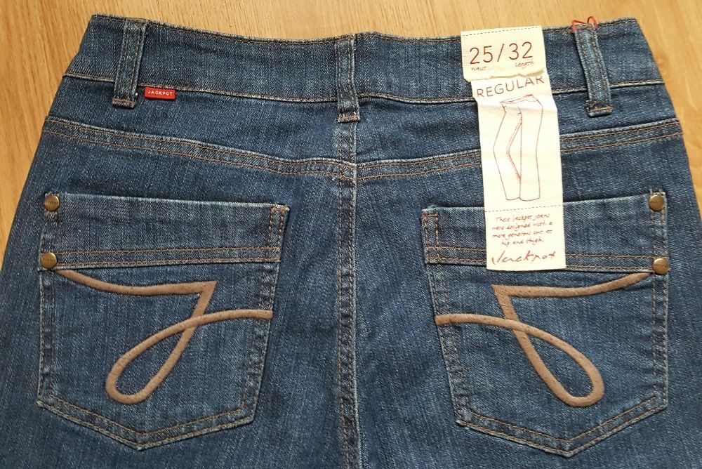 Jeansy Jackpot - NOWE