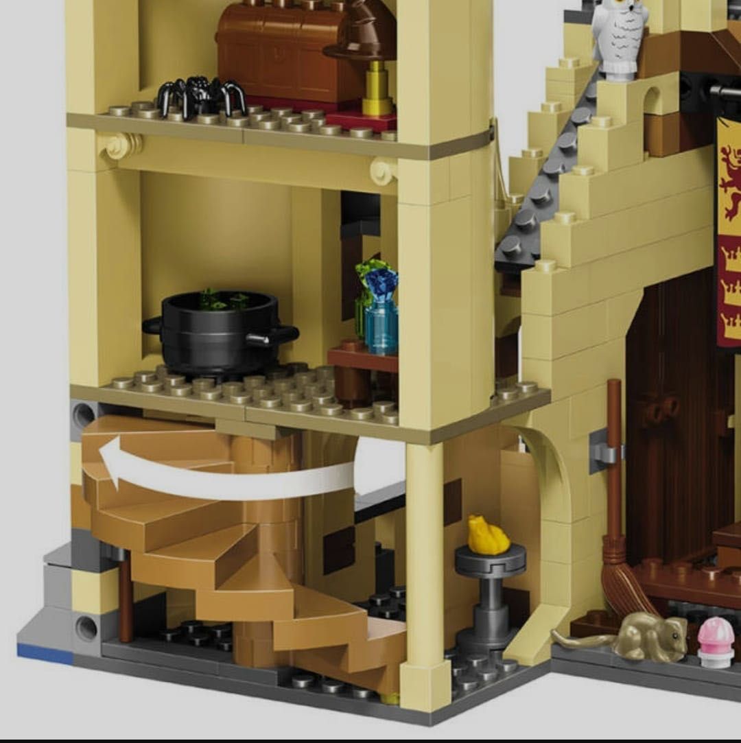 Klocki Wielka sala w Hogwarcie kompatybilne z LEGO 75954