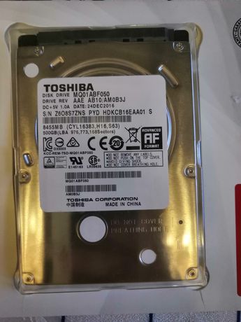 Внутрішній жорсткий диск Toshiba 500GB (MQ01ACF050) RB