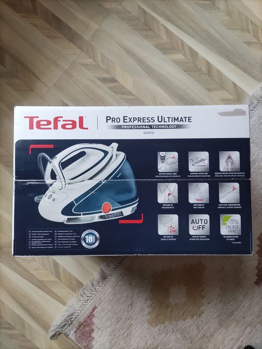 Tefal NOWE Żelazko generator pary Pro Express Ultimate Care GV9570 

N