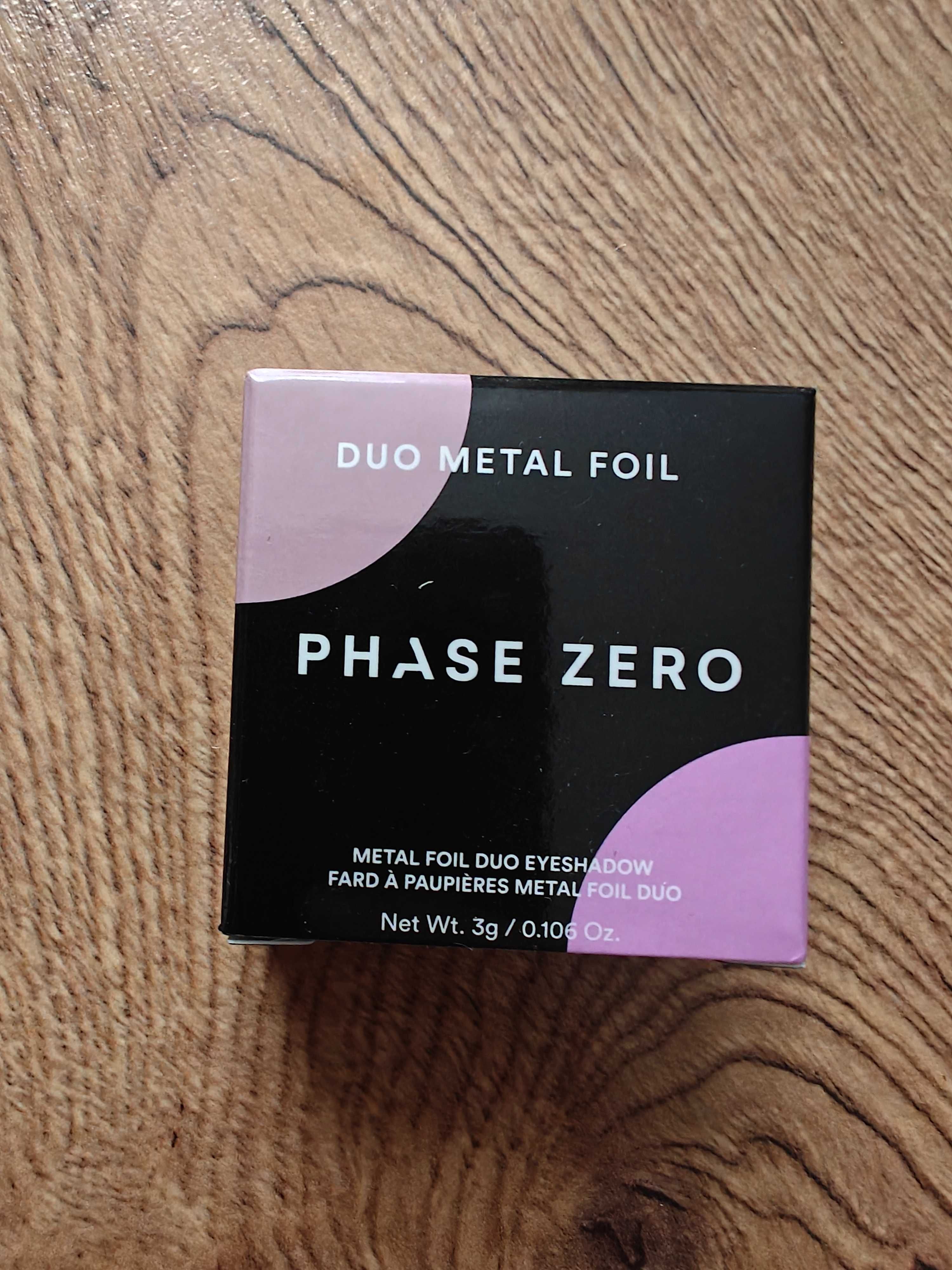 Phase zero duo metal foil cień do powiek nowy