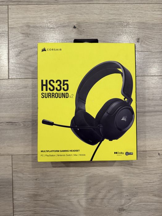 Nowe słuchawki Corsair HS35 Surround v2