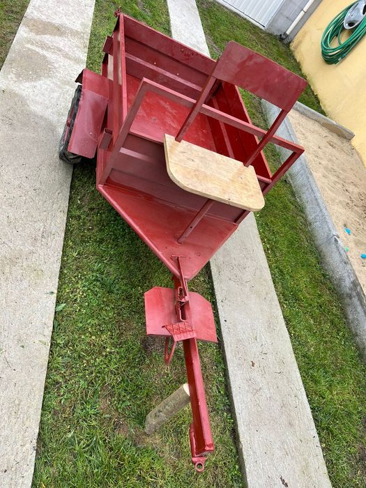 Reboque moto enchada