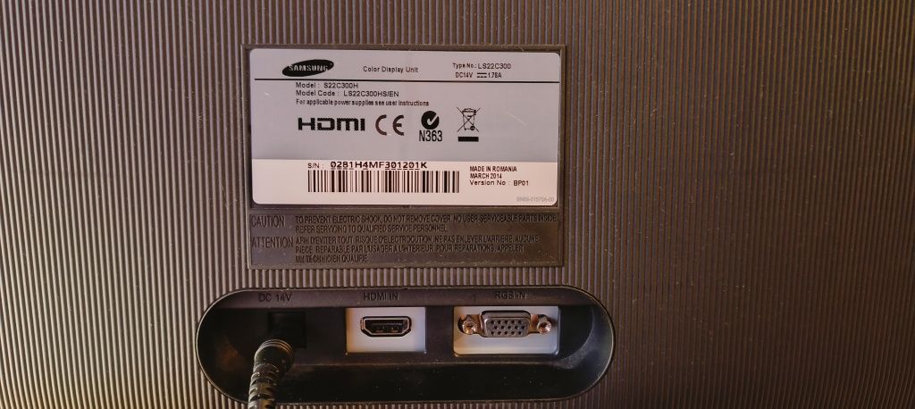 Monitor Samsung Full HD