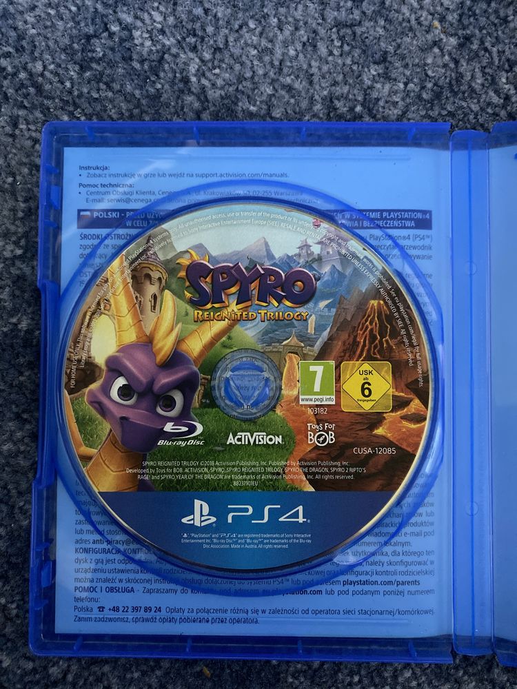 Gra Spyro Reignited edition PS4