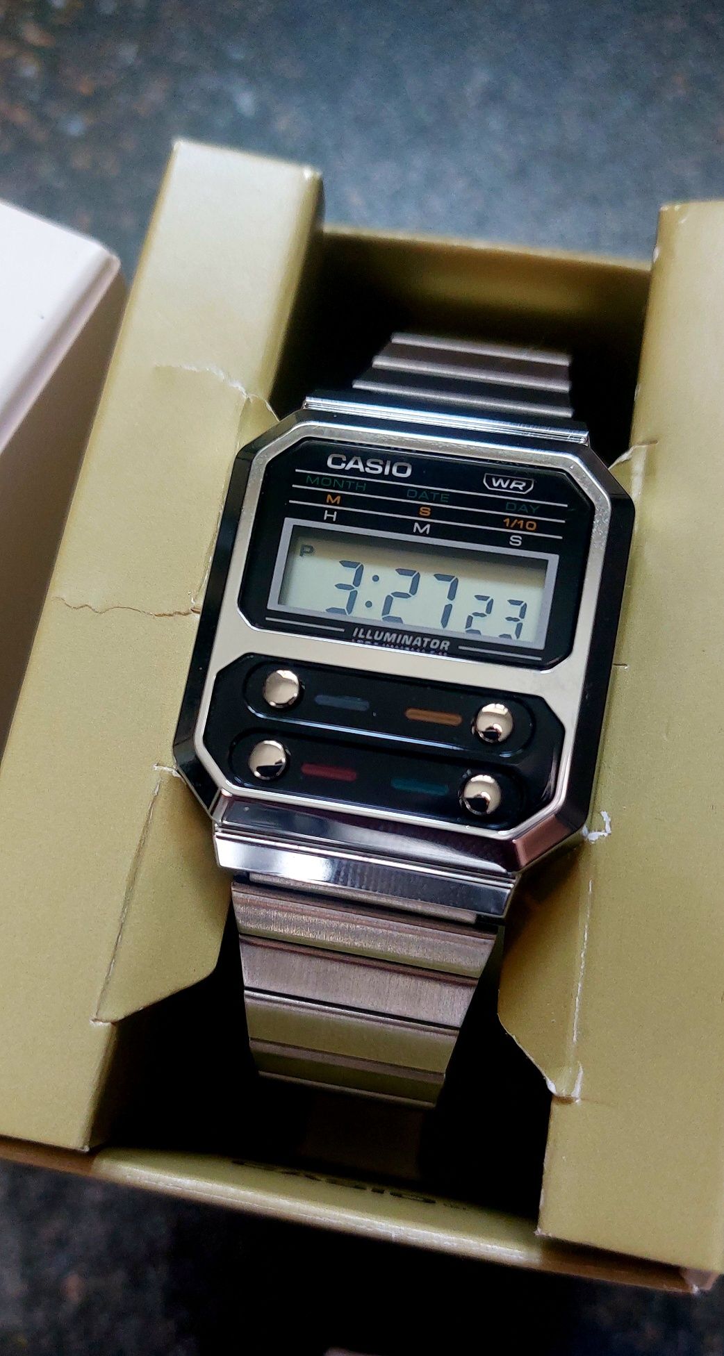Годинник Casio A100WE | ОРИГІНАЛ | НОВИЙ | 2 роки гарантія |
